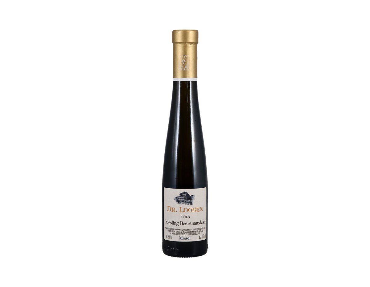 Quarter bottle of Dr Loosen Riesling Beerenauslese 2018 187ml