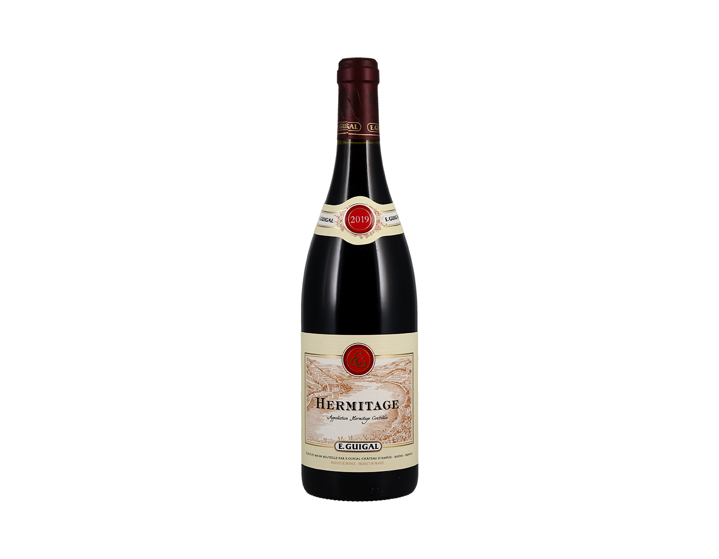 Bouteille De Vin E. Guigal Hermitage 1996 - Rouge, Rhône, 75cl, Neuf Sous étui