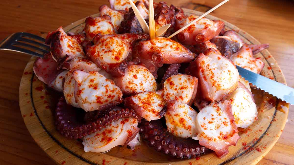 Pulpo a la Gallega – one of Galicia’s most well-known dishes