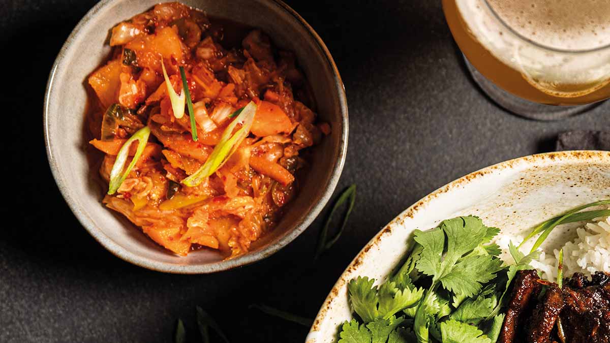 Cabbage & carrot kimchi
