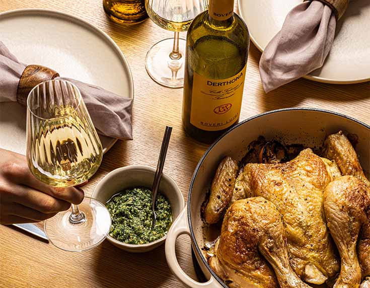 Wine & Dine: spring menu 