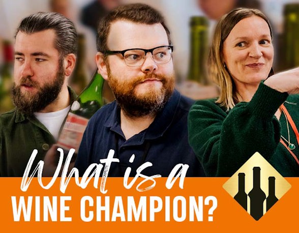 Threee wine buyers