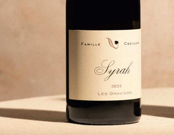 Syrah Les Graviers, Vin de France, Domaine Julien Cécillon