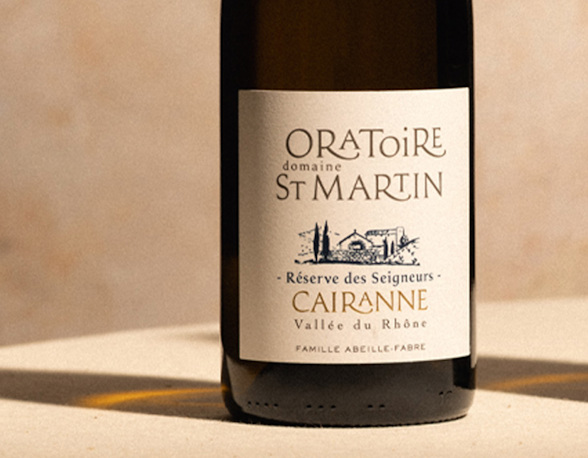 Cairanne Blanc Réserve des Seigneurs, Domaine Oratoire Saint Martin 2023