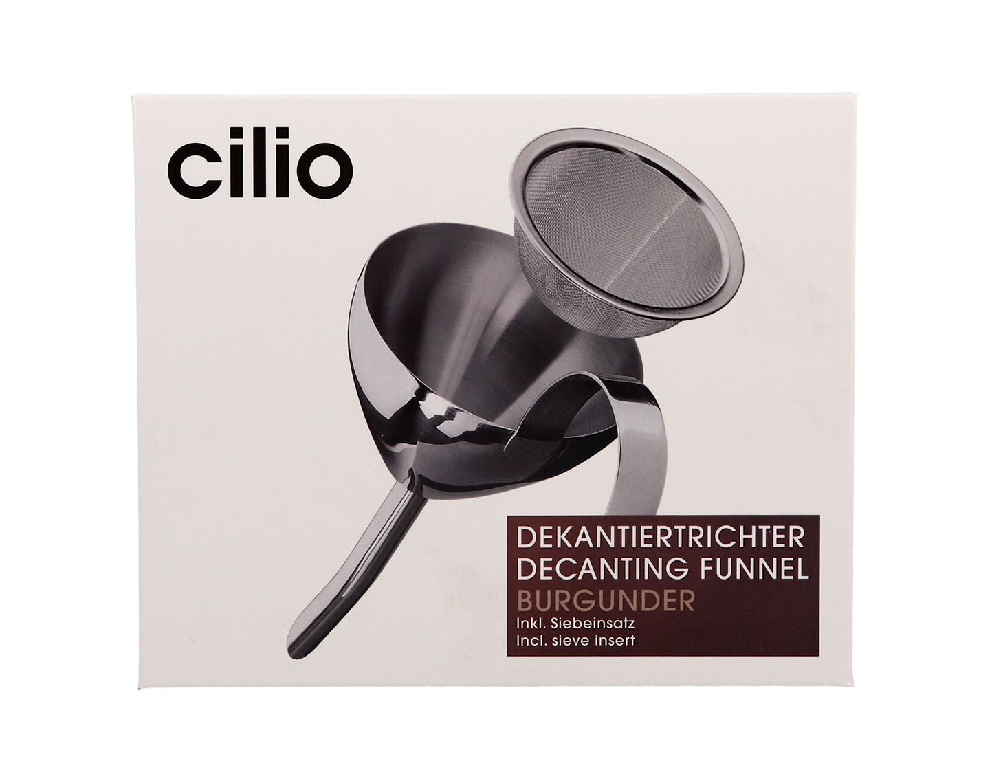 Decanting Funnel With Strainer
