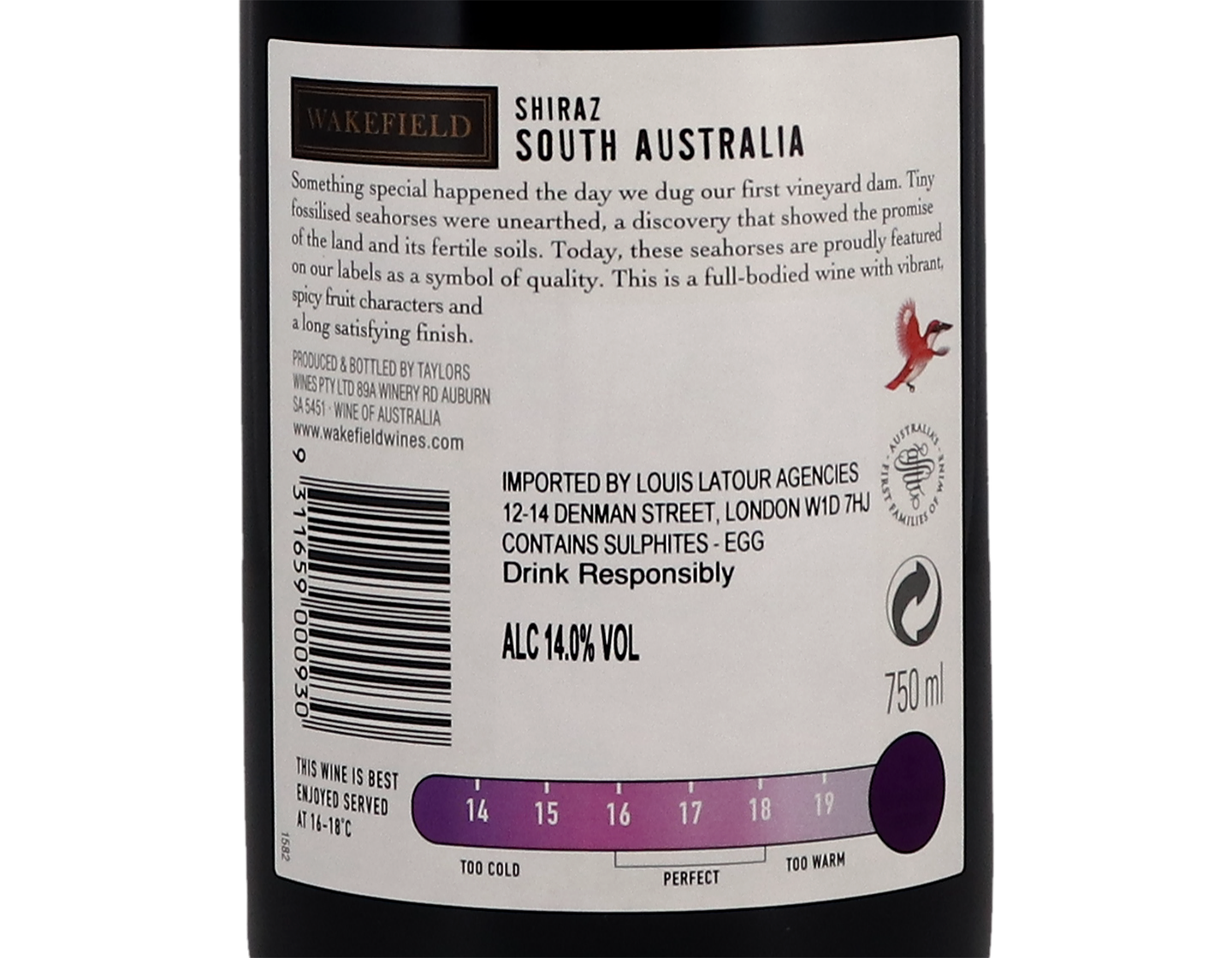 Wakefield Promised Land Shiraz 2018