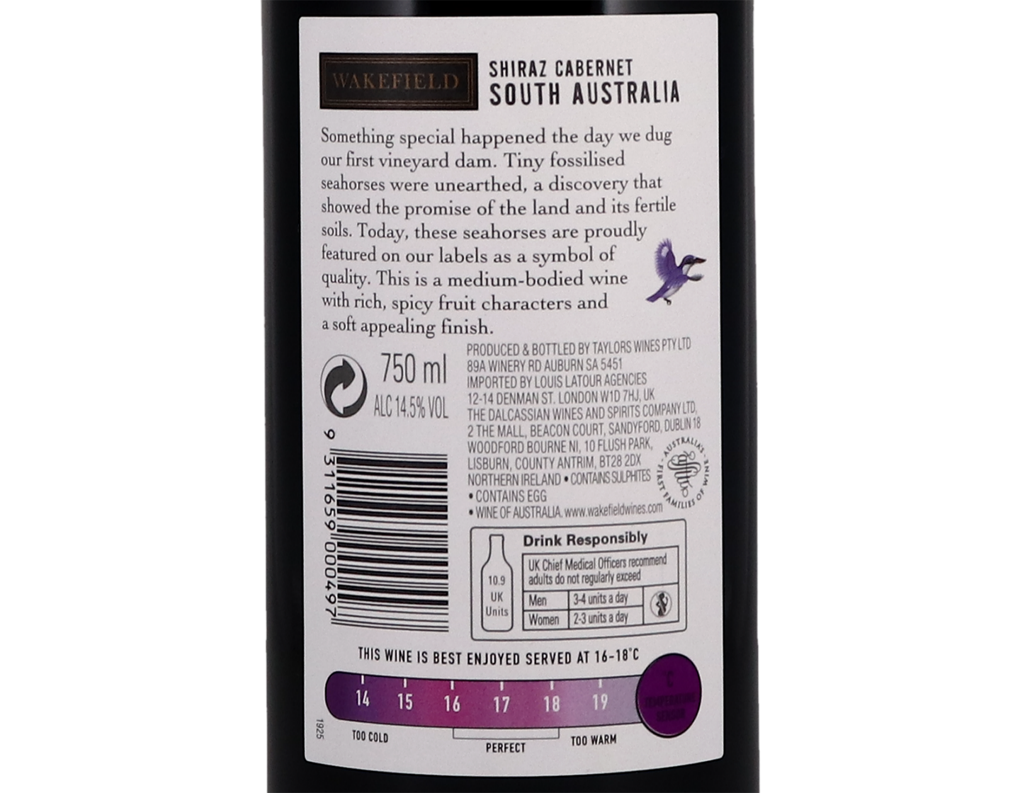 Wakefield Promised Land Shiraz Cabernet 2019