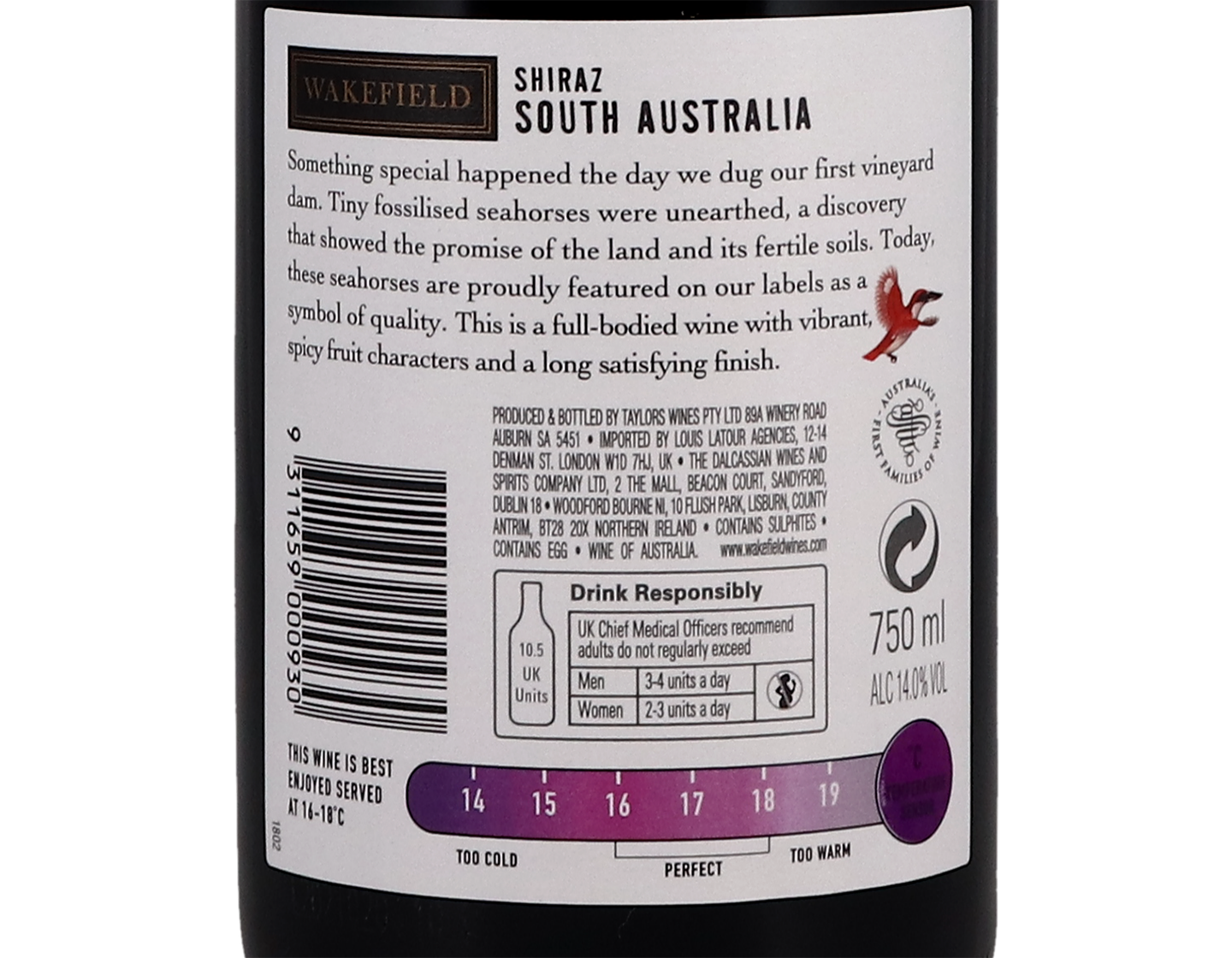 Wakefield Promised Land Shiraz 2019