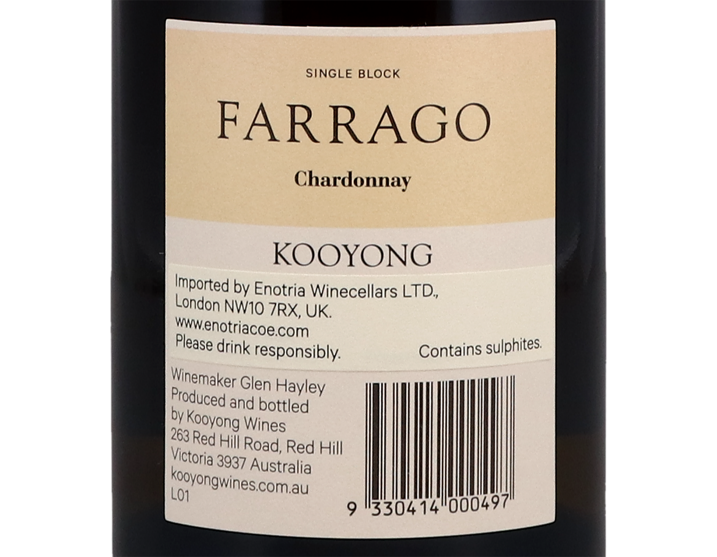 Kooyong Farrago Mornington Peninsula Chardonnay 2018