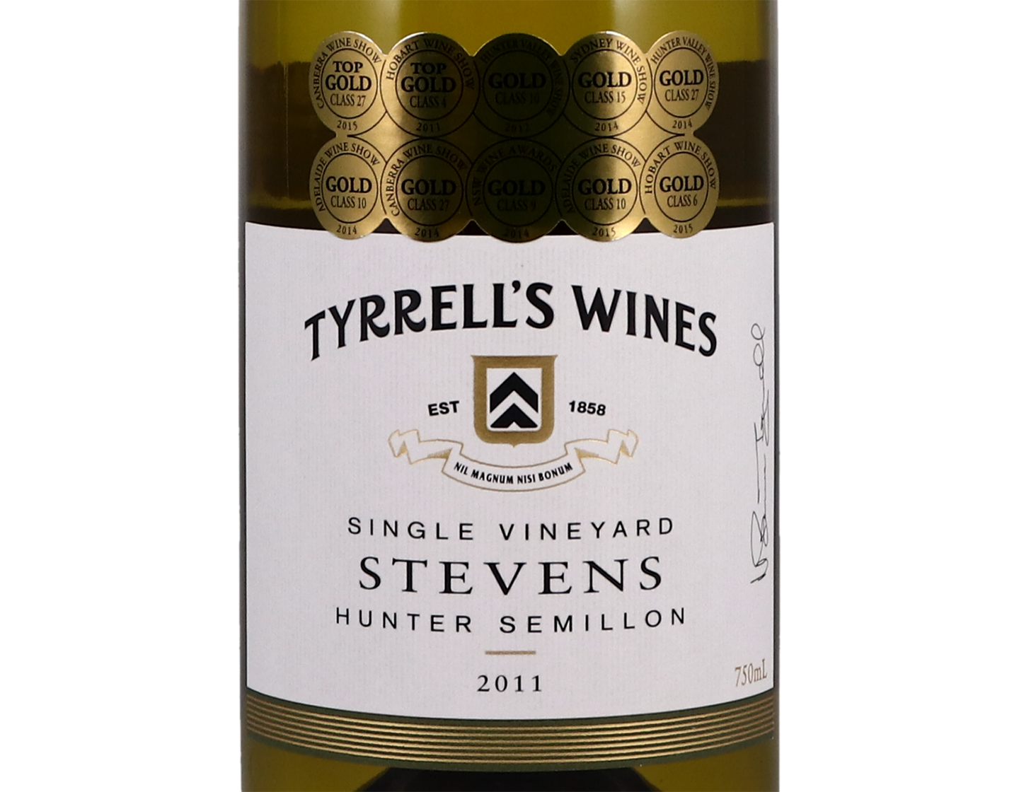 Tyrrells Stevens Single Vineyard Hunter Valley Semillon 2011