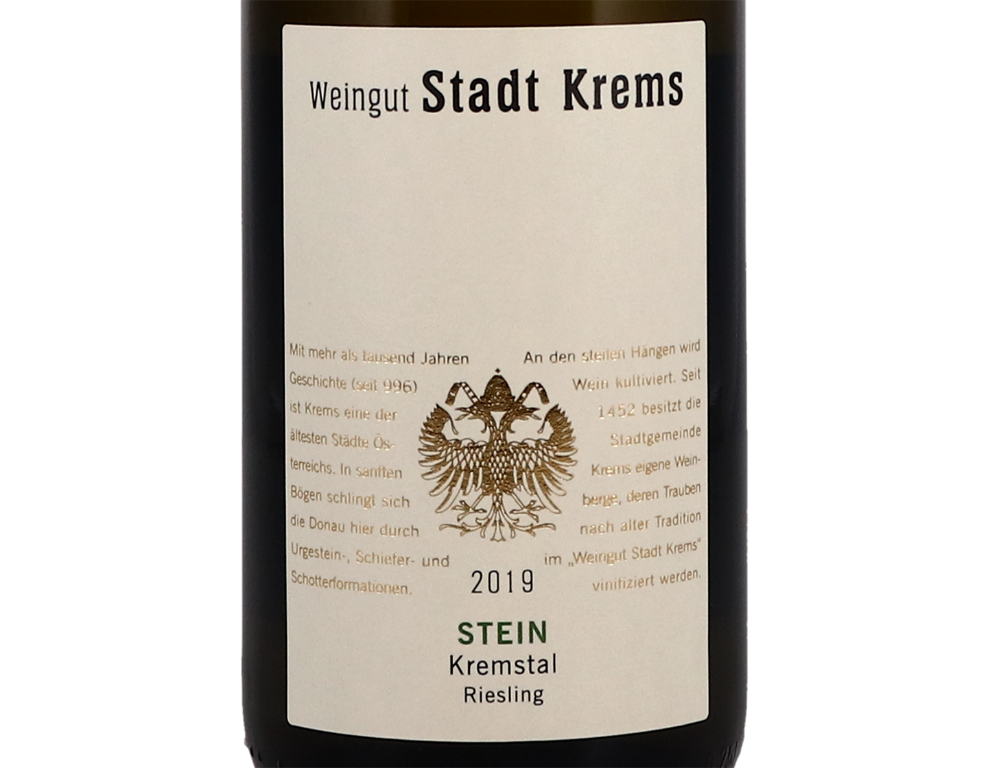 Stadt Krems Stein Riesling Kremstal 2019