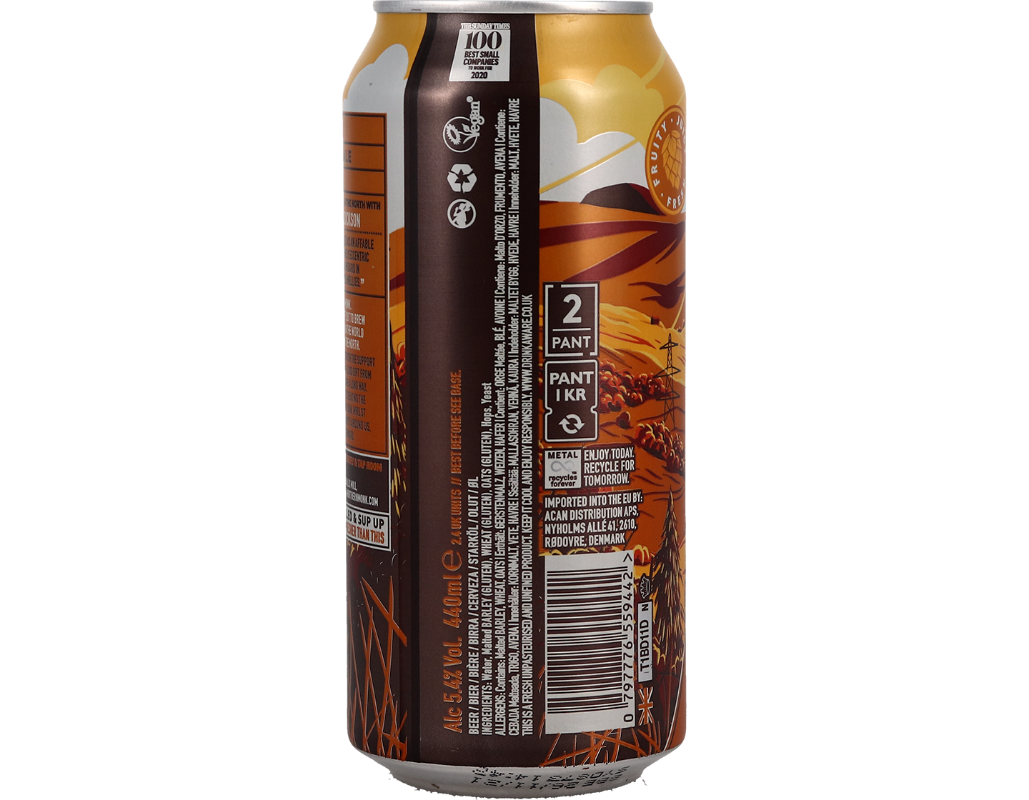 Faith Pale Ale Northern Monk Brew Co Leeds 5.4% 44cl