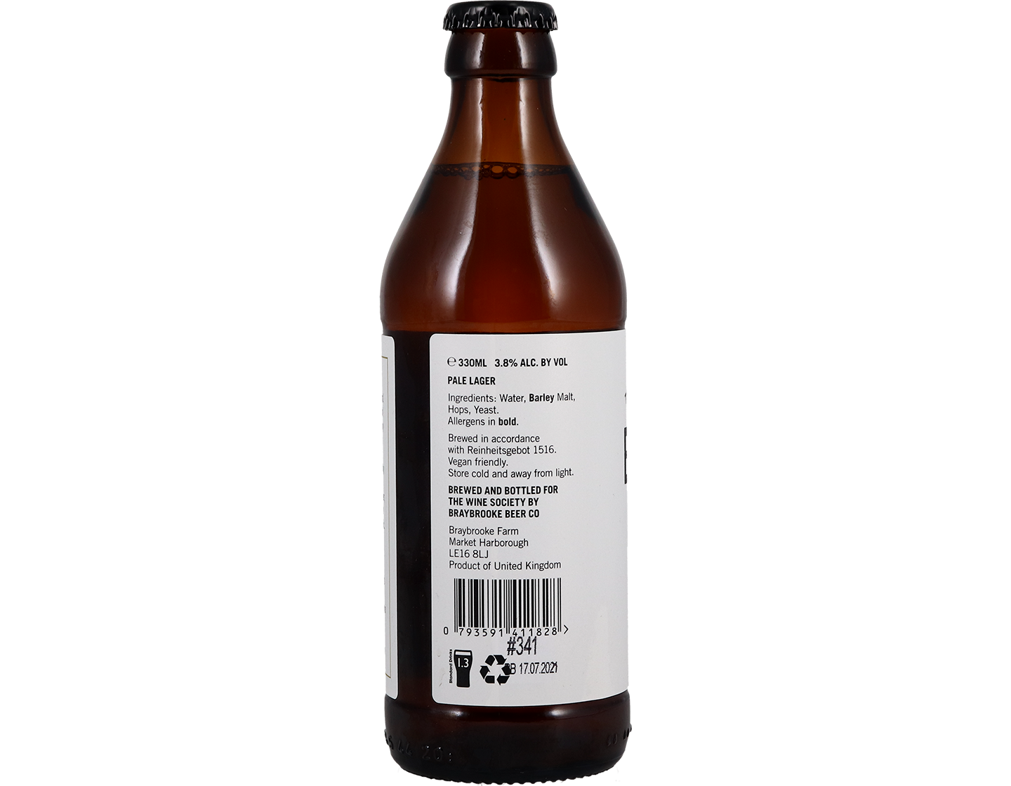 The Society's English Lager 3.8% 33cl
