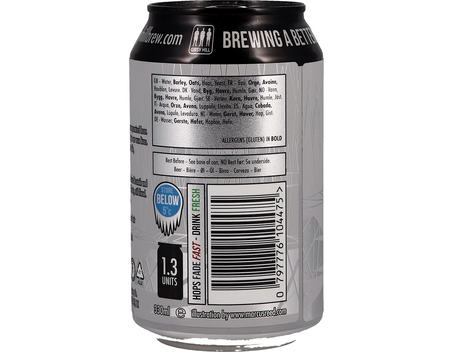 Bandit Pale Ale Gipsy Hill Brewing Co London