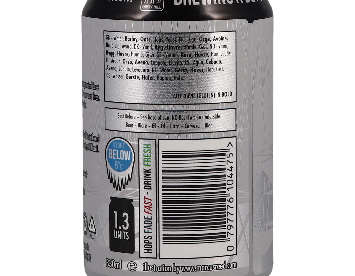 Bandit Pale Ale Gipsy Hill Brewing Co London
