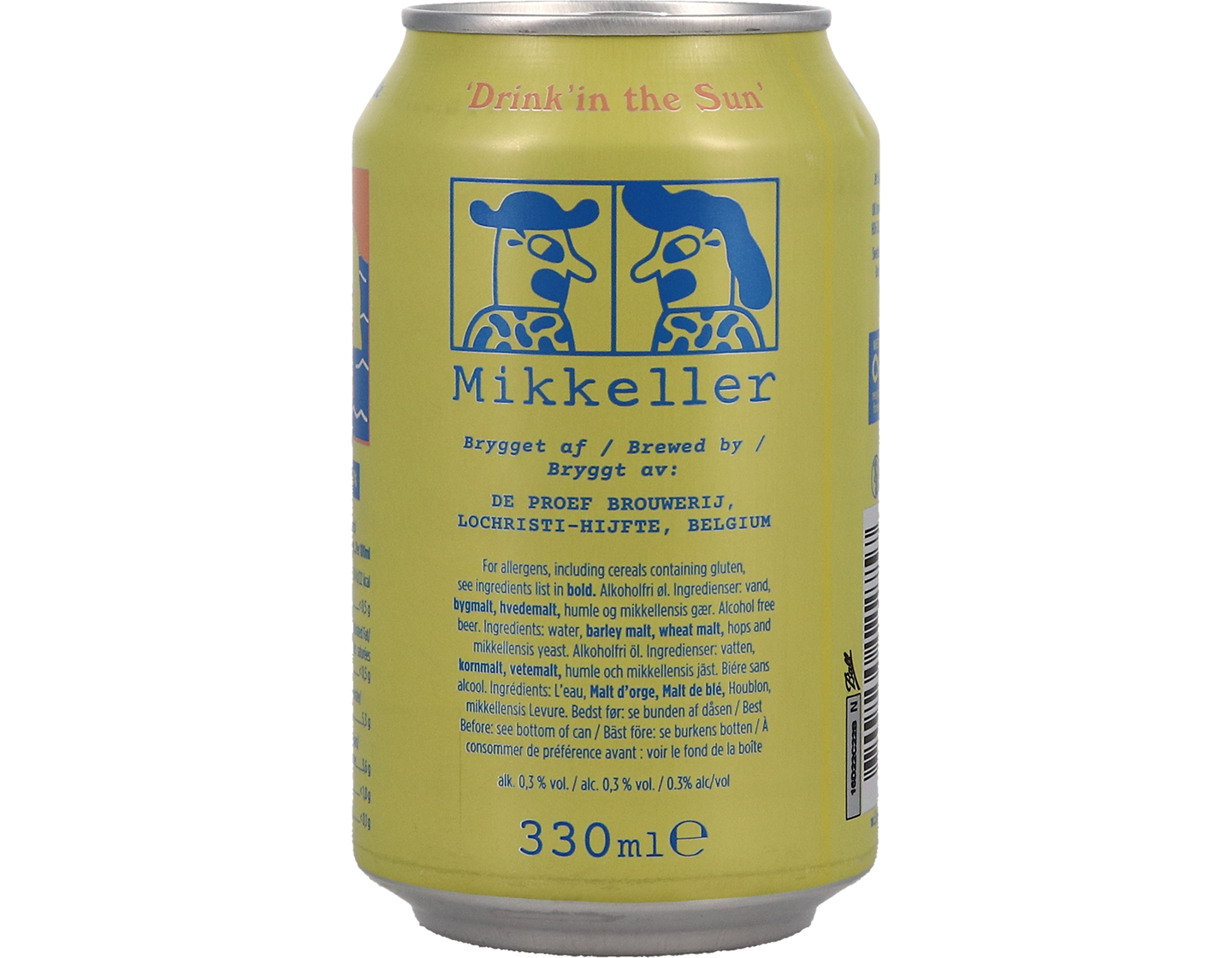 Drink'in The Sun Alcohol Free Pale Ale Mikkeller Denmark 33cl