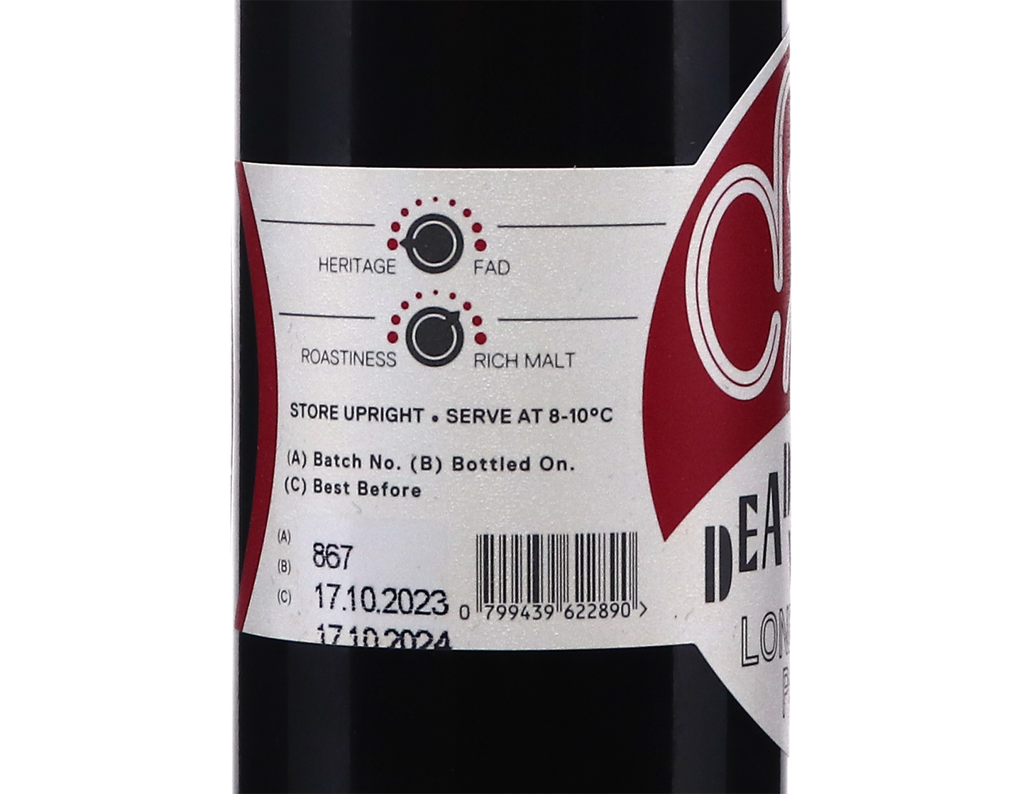 Dead Wax Porter, Orbit Brewing, London 5% 330ml
