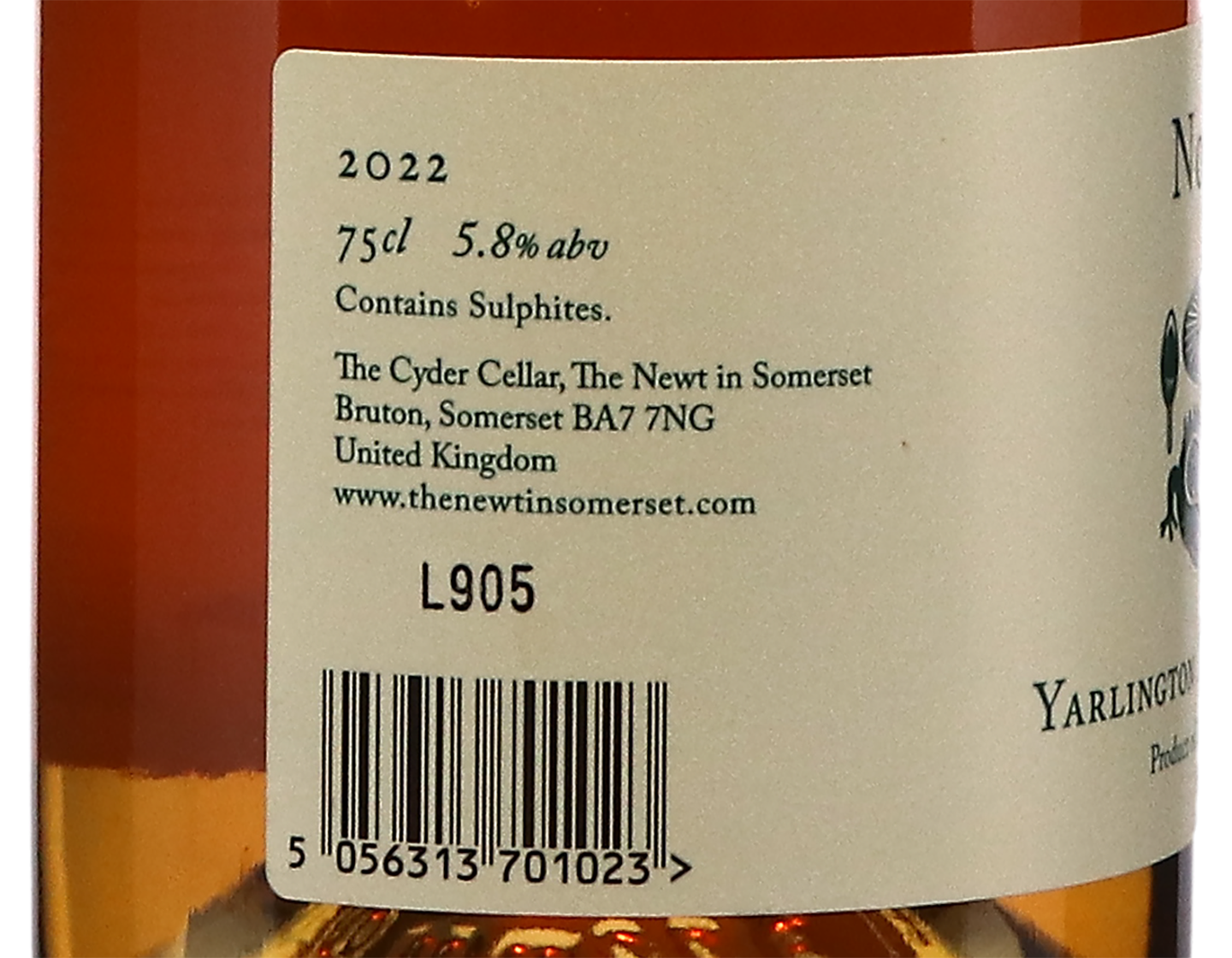 The Newt No3 Yarlington Mill Cyder 2022 Somerset