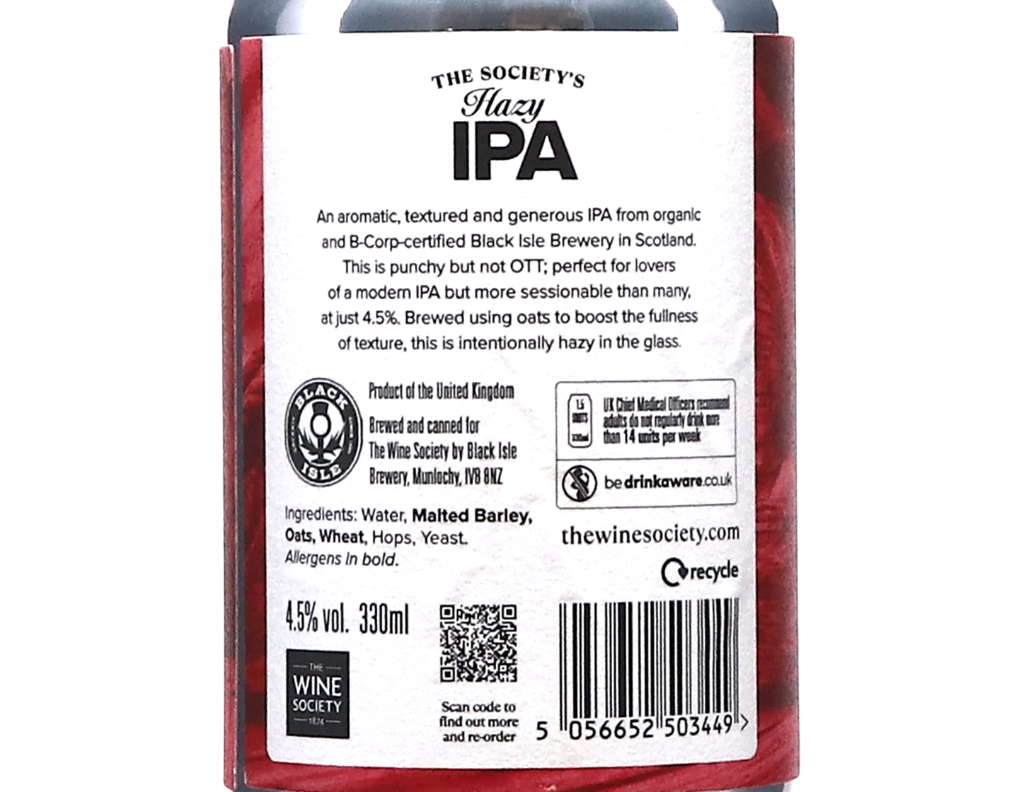 The Society's Hazy IPA 33cl