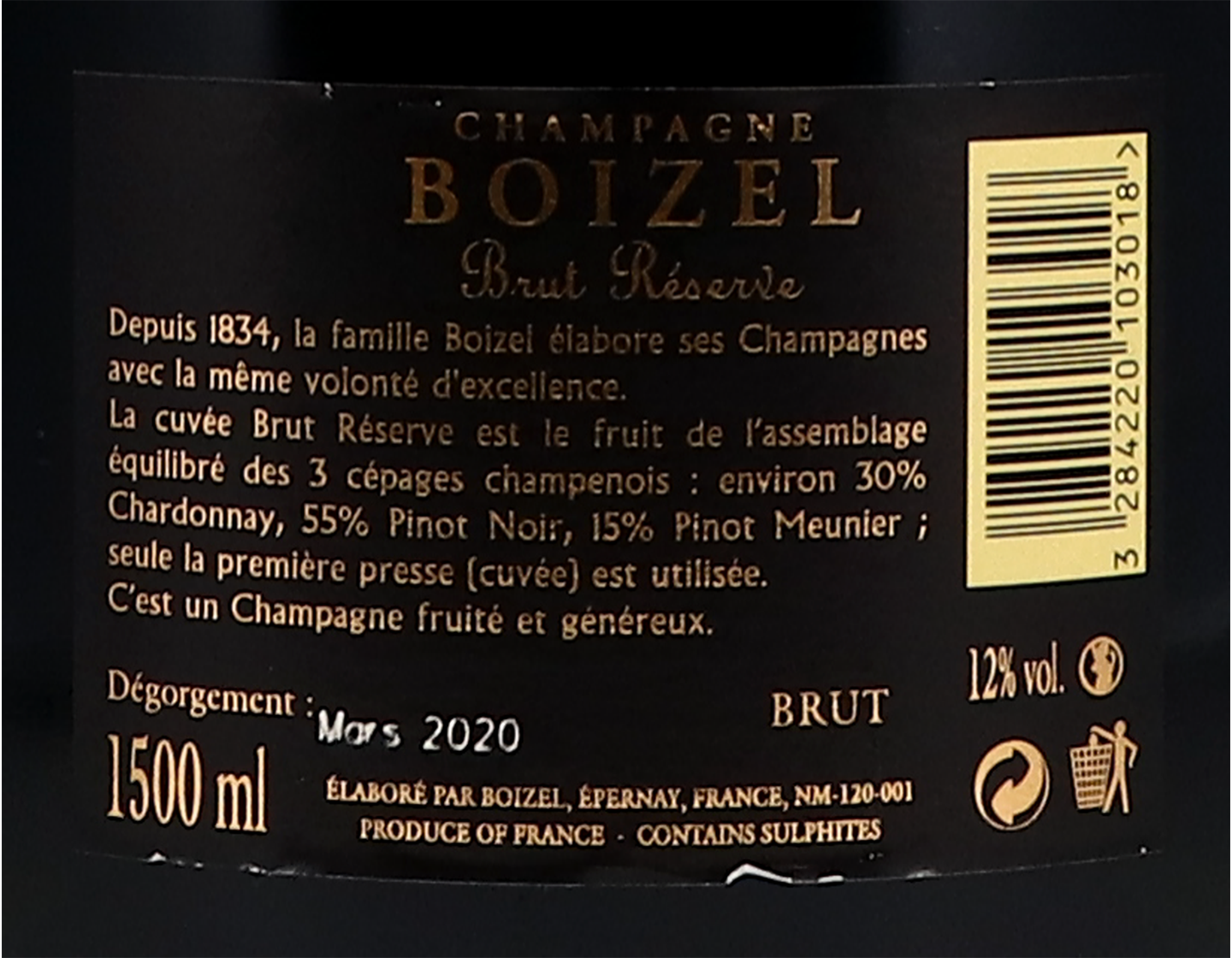 Boizel Non Vintage Magnum