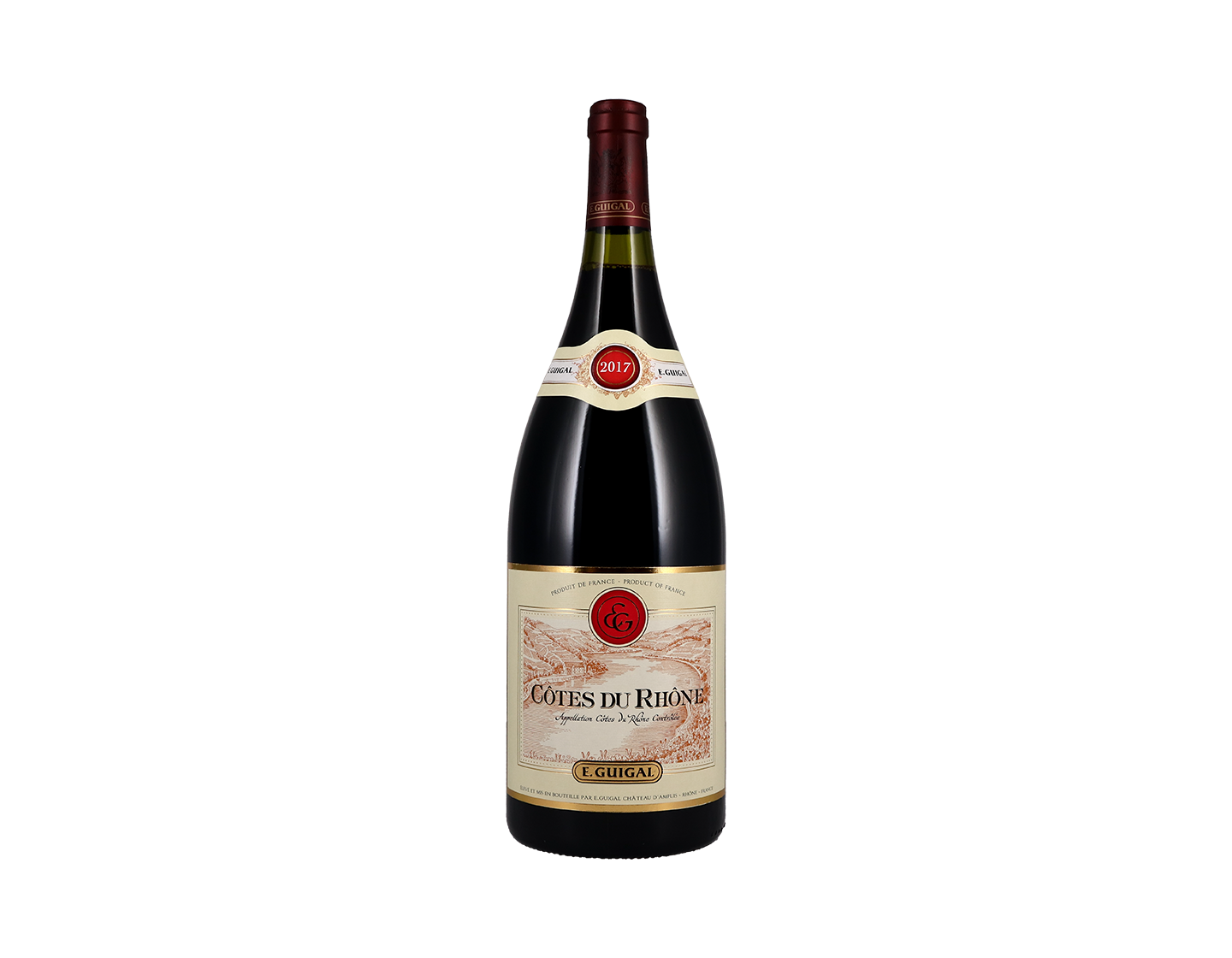 Magnum of Cotes du Rhone Rouge Guigal 2017