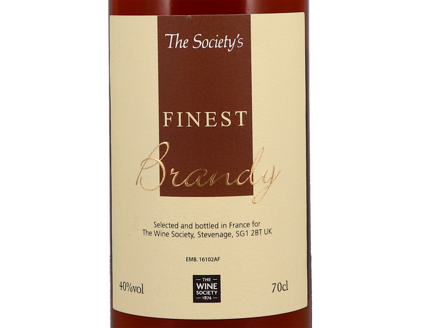 The Society's Brandy 40%