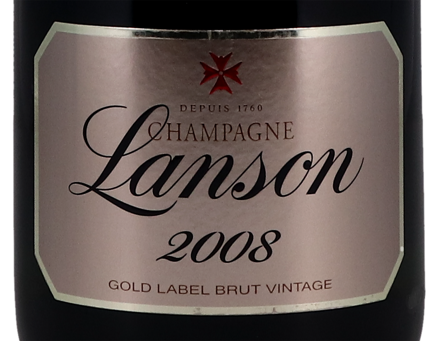 Lanson Gold Label Brut Vintage Champagne 2008