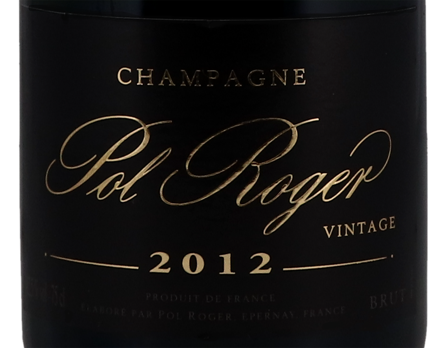 Pol Roger Vintage Brut 2012