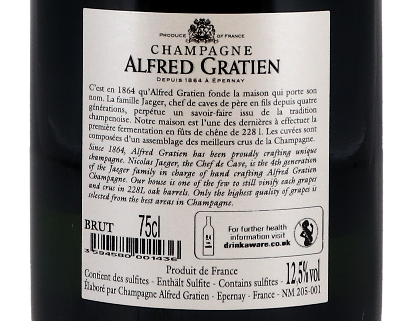 Alfred Gratien Brut 2007