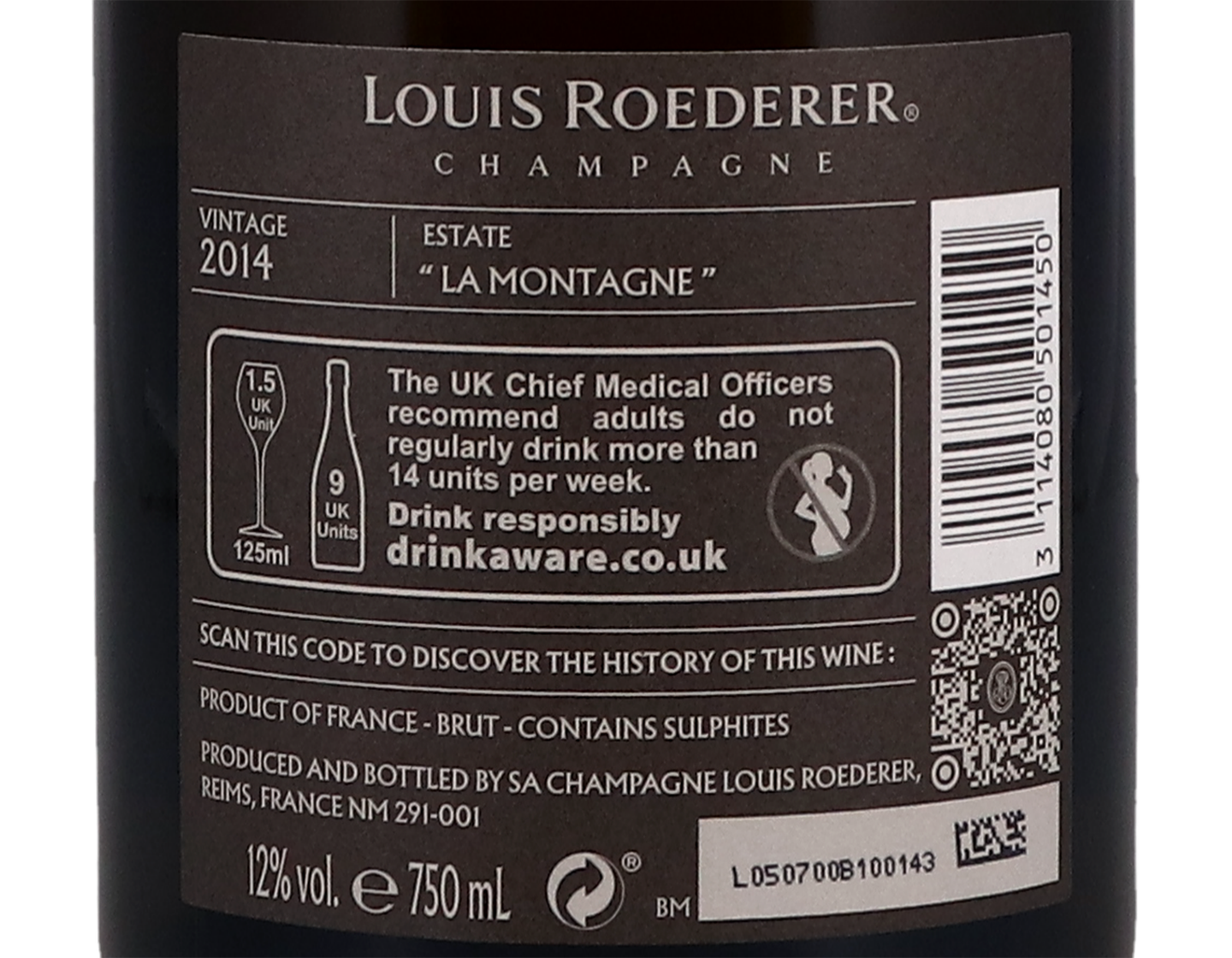 Louis Roederer Vintage Brut 2014