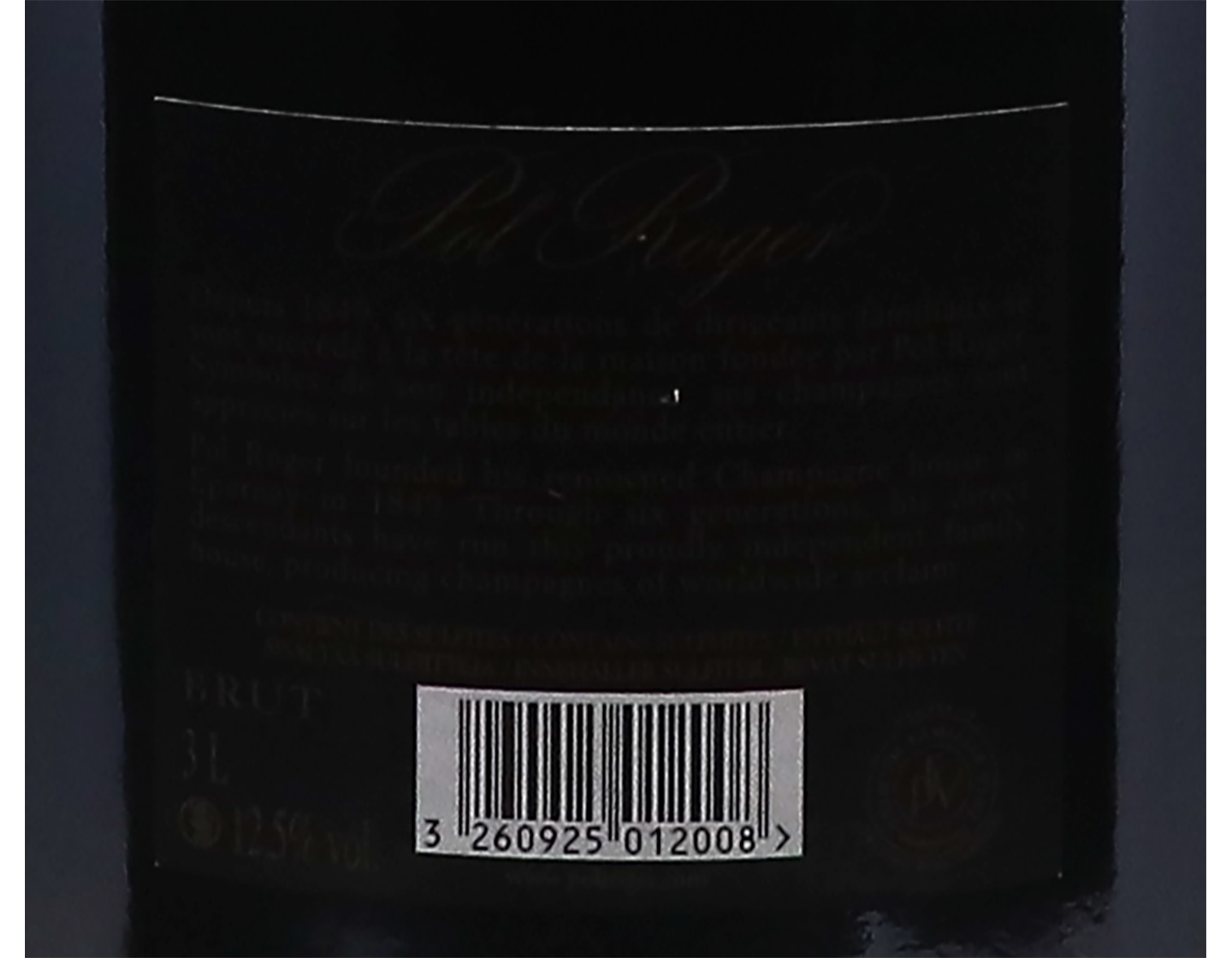 Pol Roger N V Jeroboam