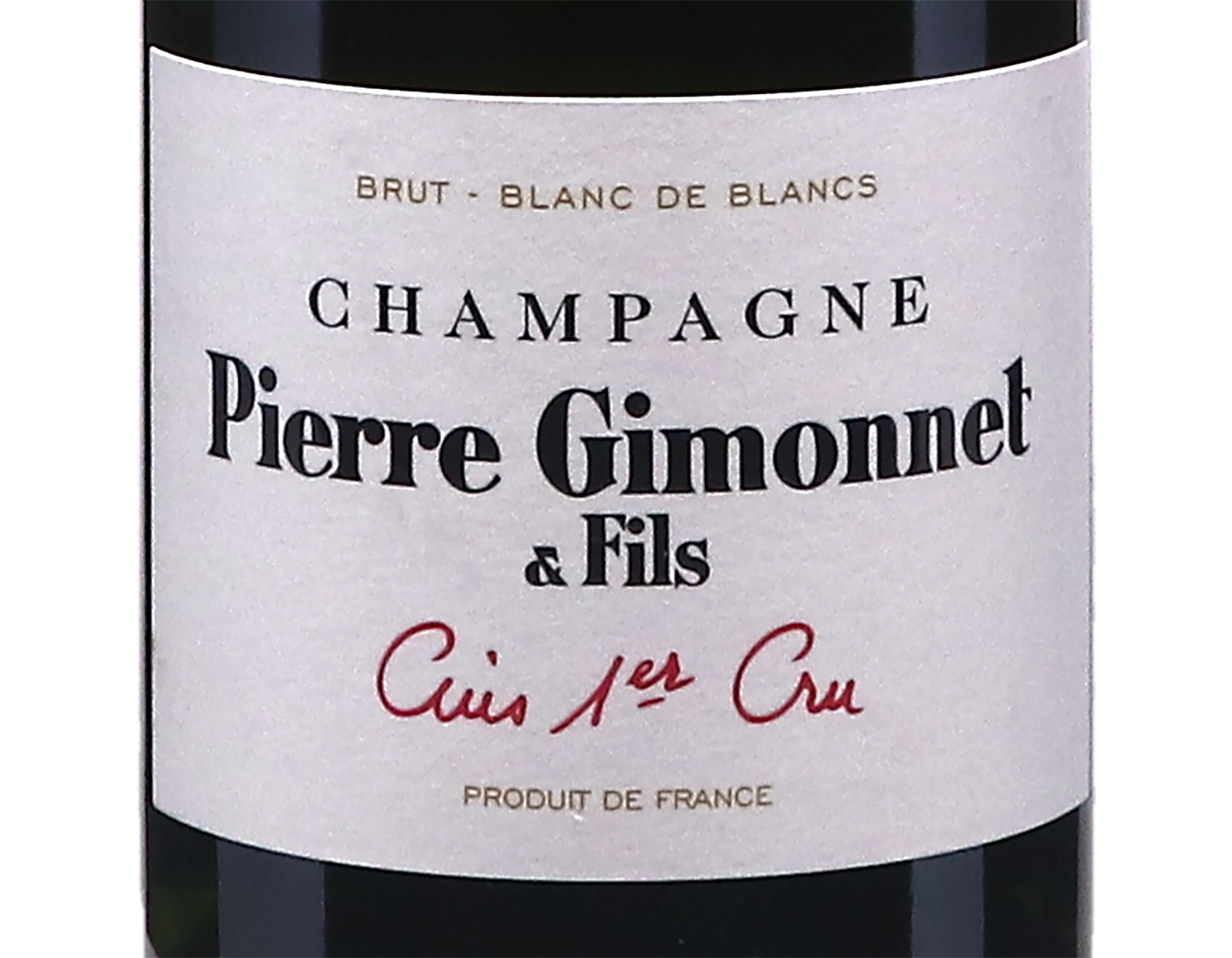 Half Bottle of Pierre Gimonnet Cuis Premier Cru Brut NV