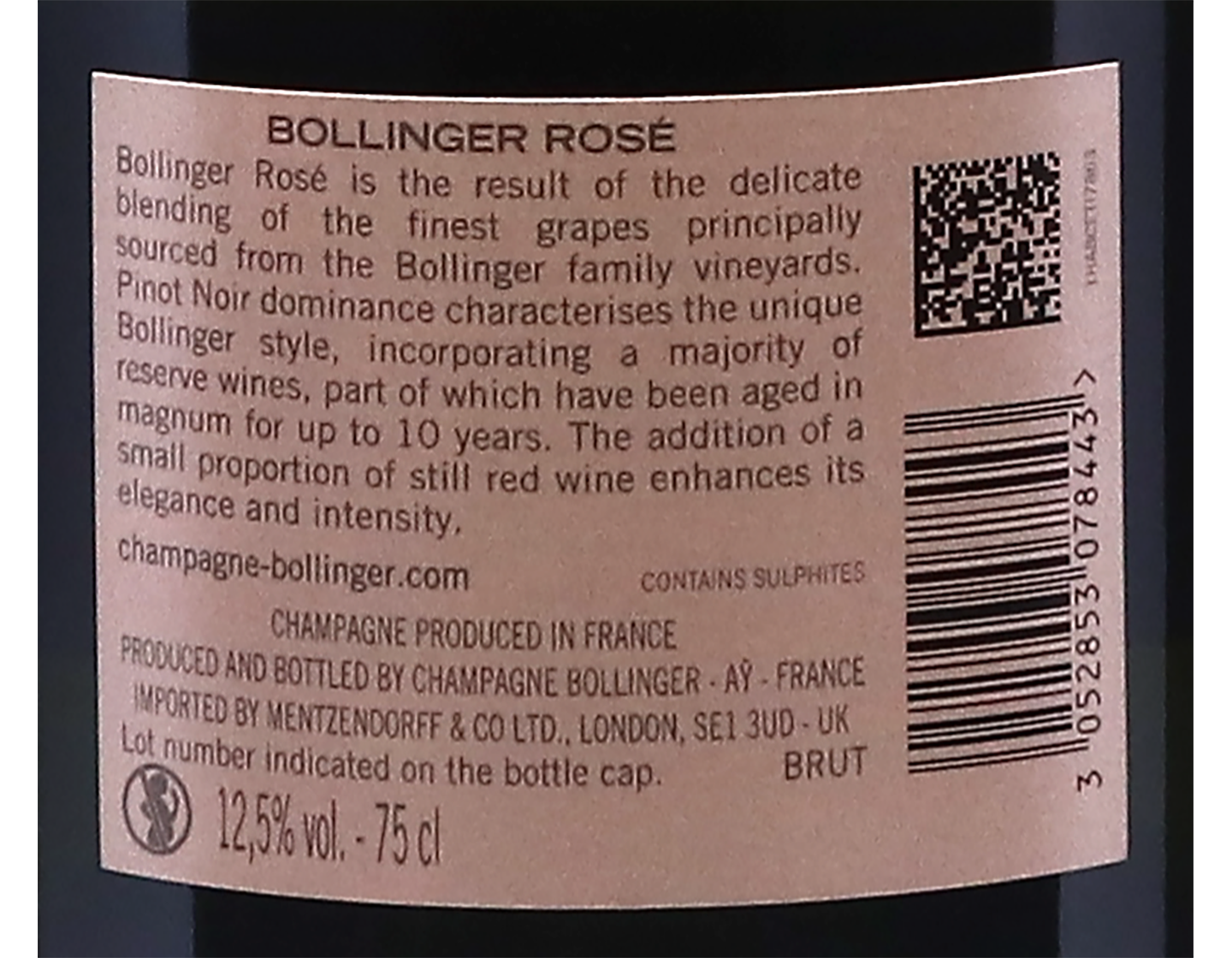 Bollinger Brut Rose