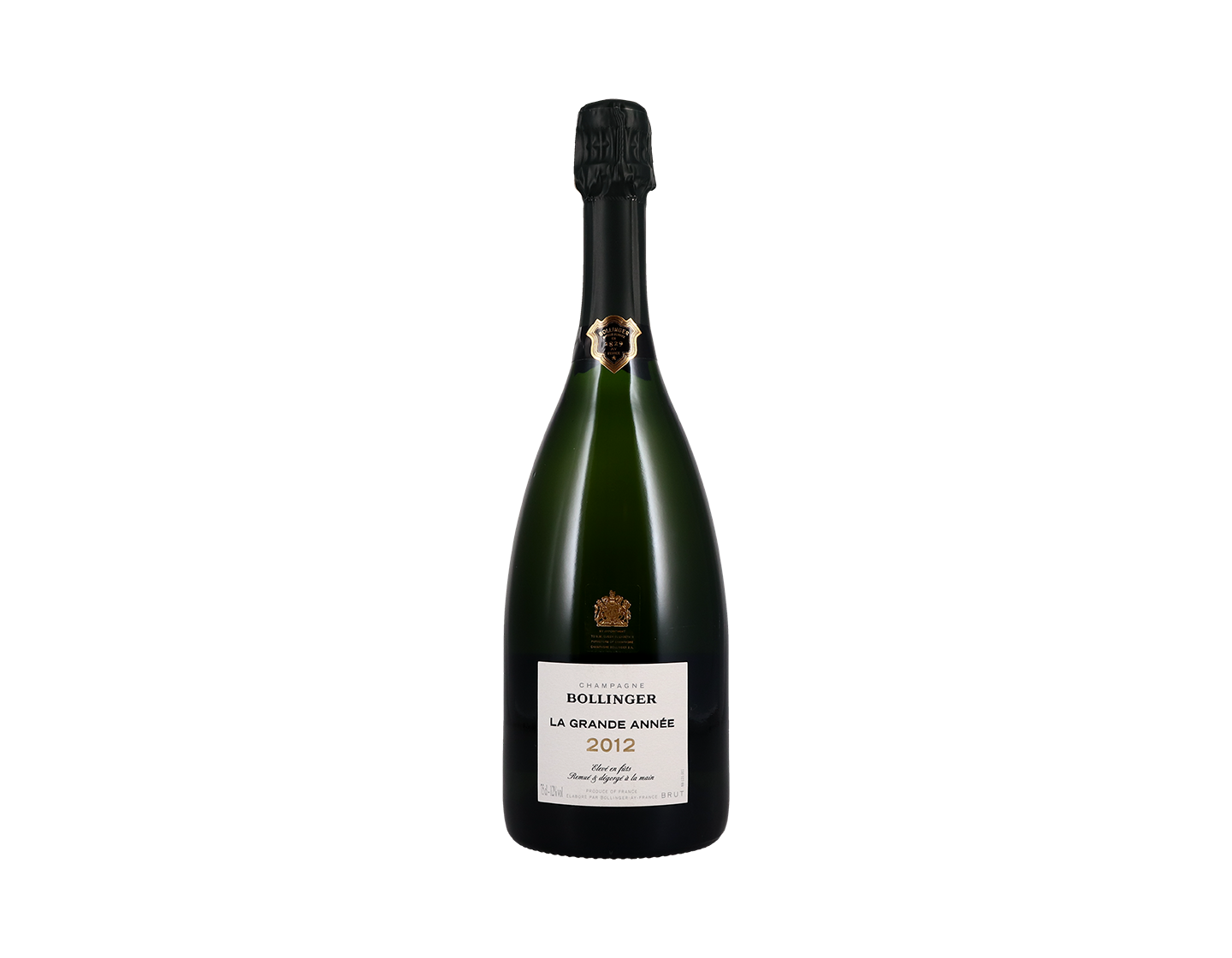 Champagne Bollinger La Grande Année 2012