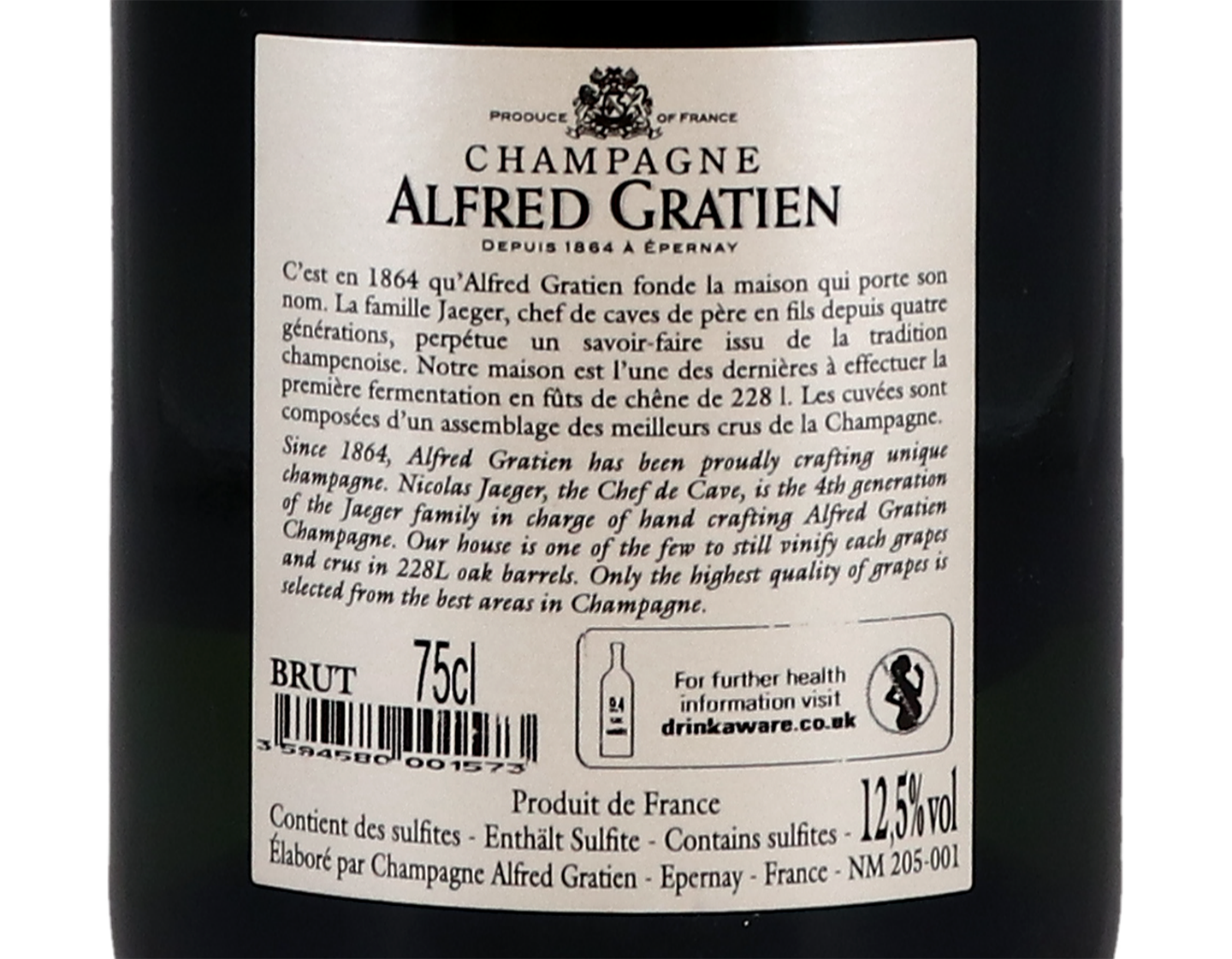 Alfred Gratien Brut 2012