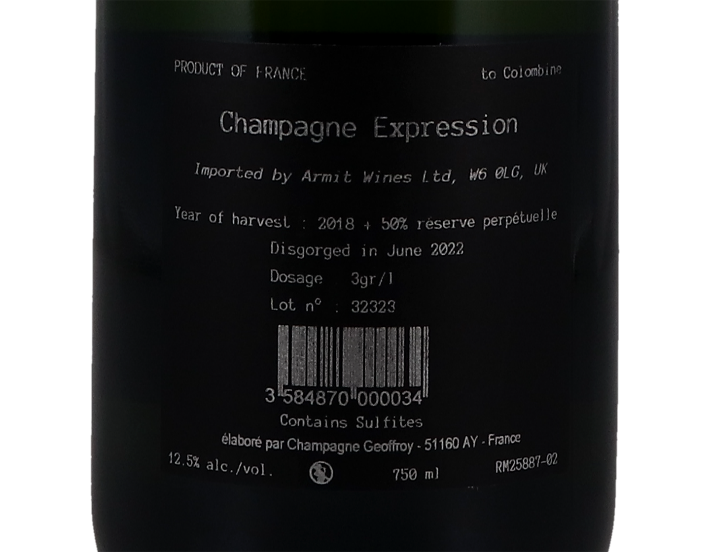 Geoffroy Expression Premier Cru Brut NV