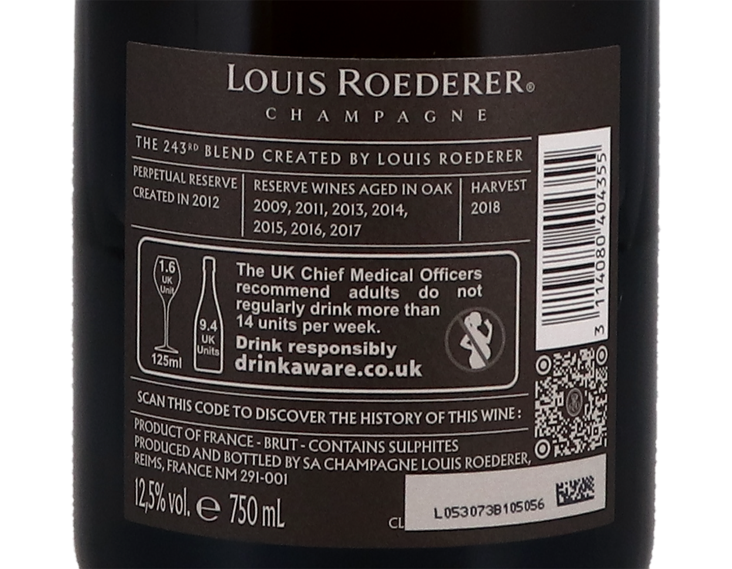 Louis Roederer Collection Cuvee 243 Brut NV