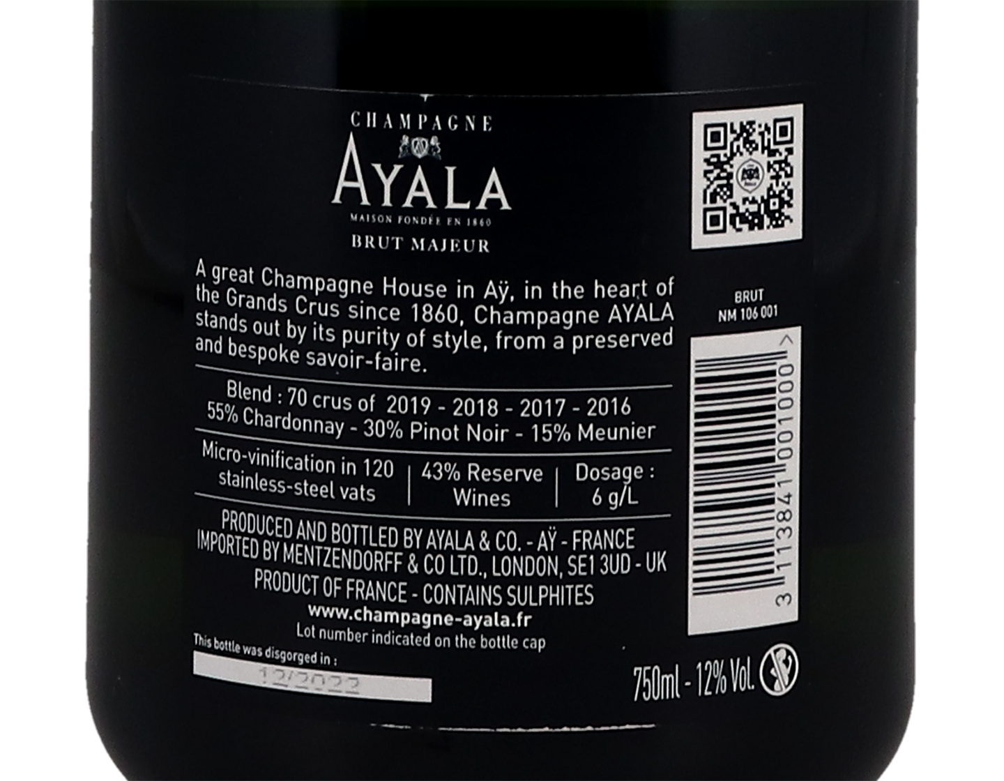 Champagne Ayala Brut Majeur NV