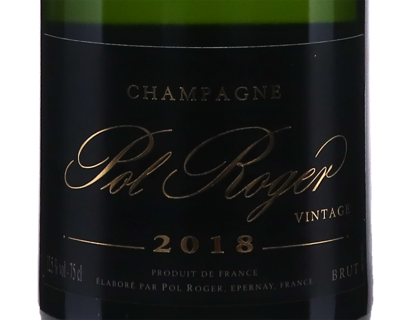 Pol Roger Vintage Brut 2018