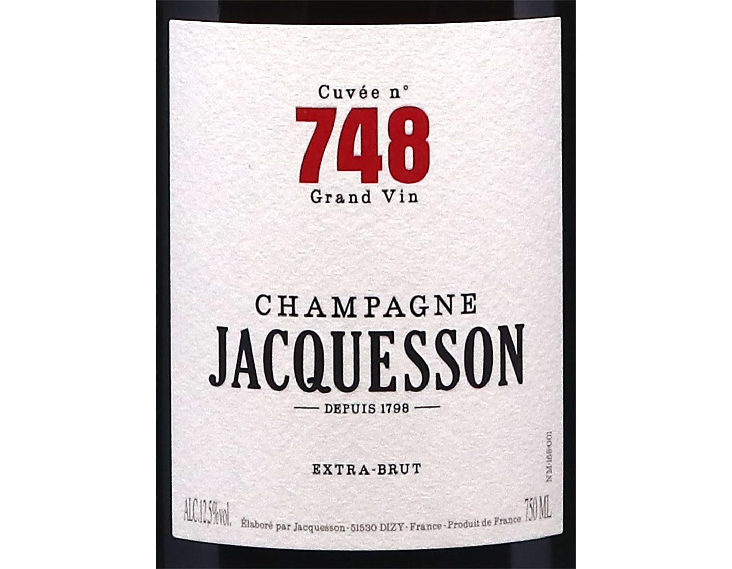 Jacquesson Brut Cuvee no 748 NV