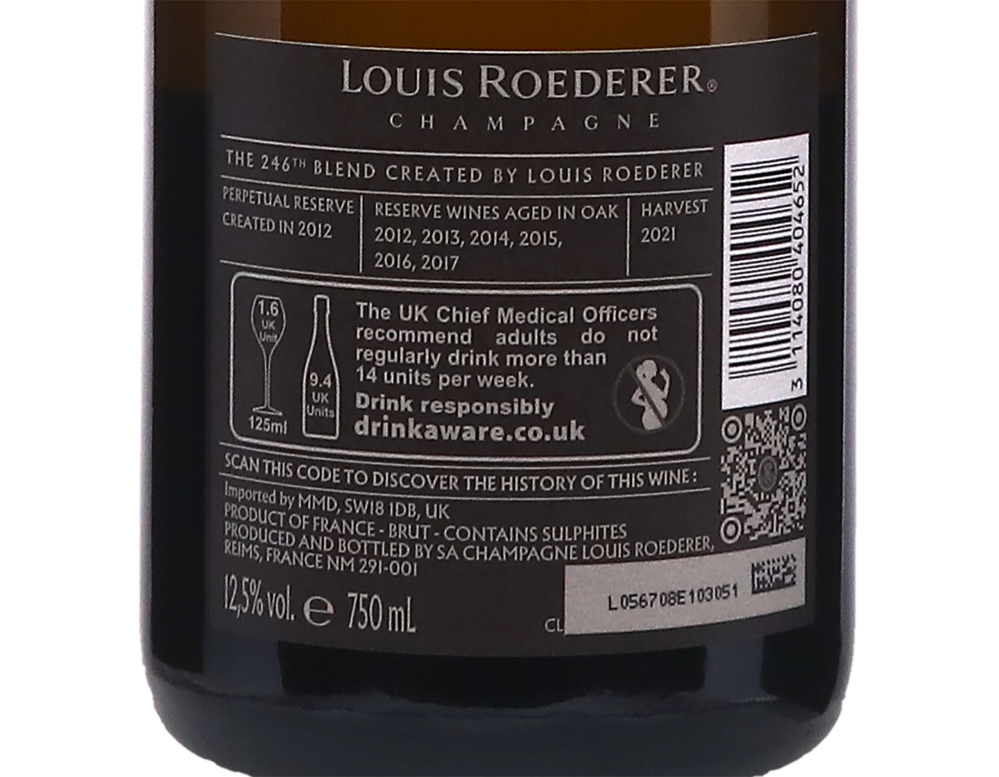 Louis Roederer Collection Cuvée 246 Brut MV