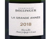 Bollinger La Grande Annee 2018 view 2