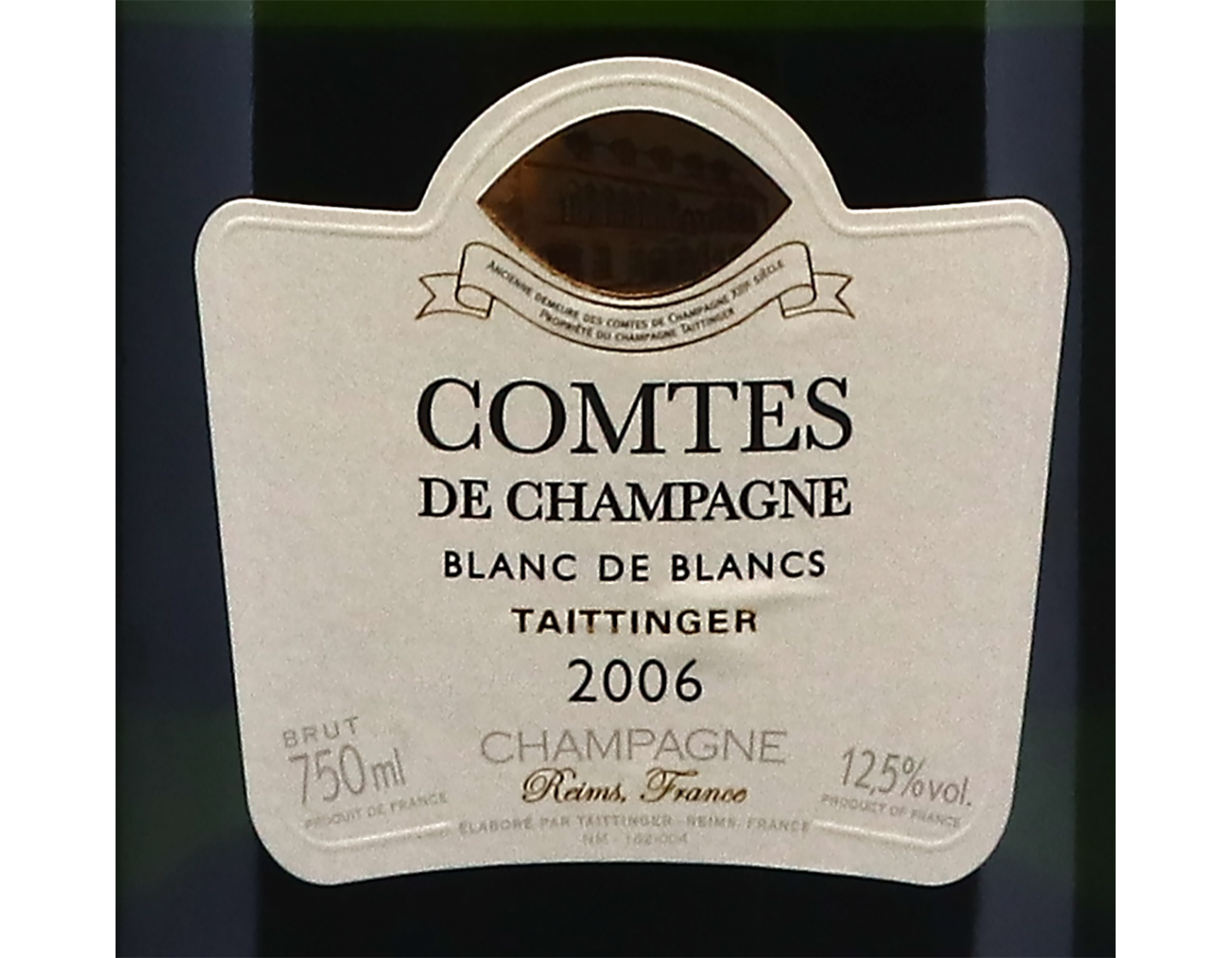 Comtes de Champagne Blanc de Blancs 2006