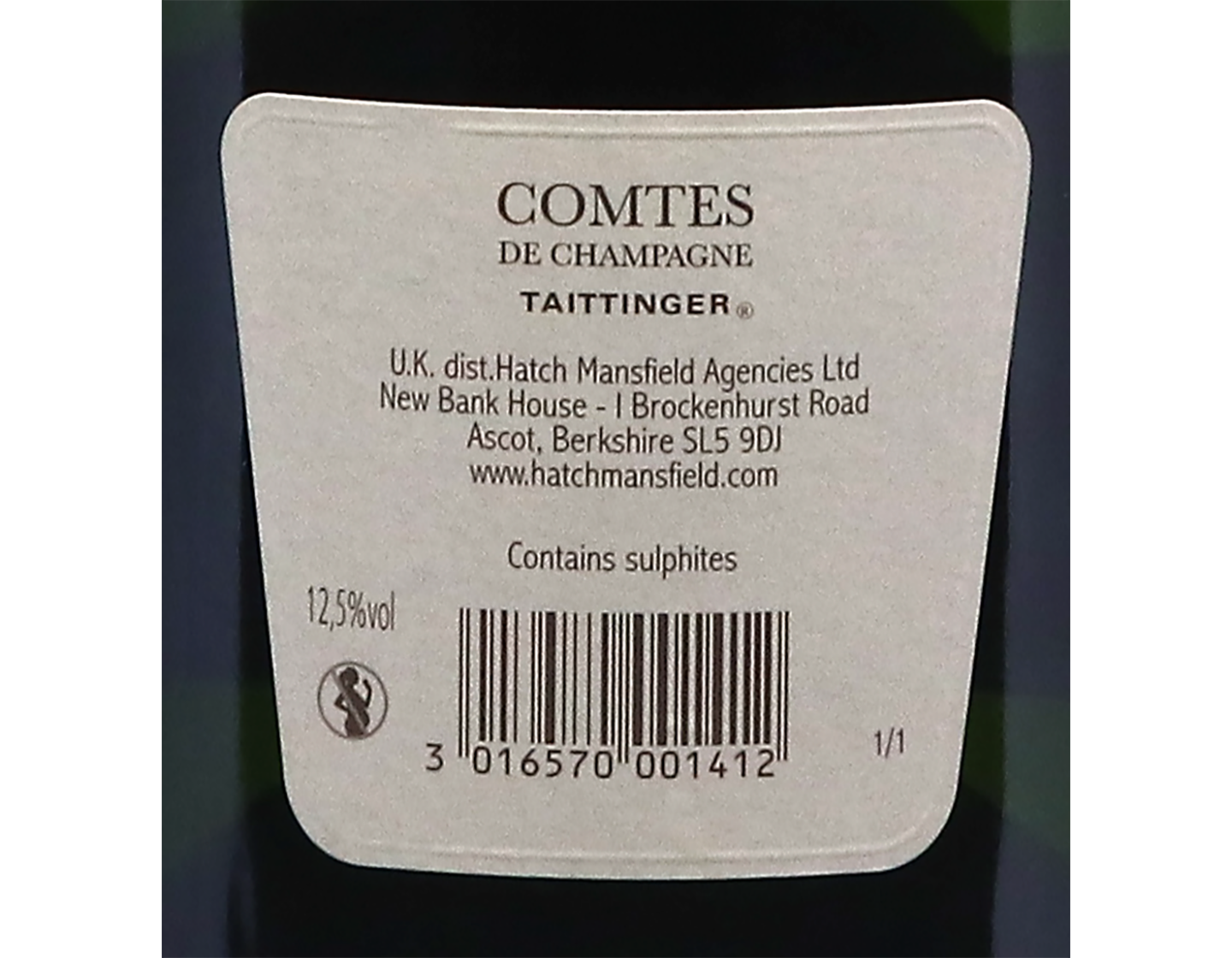 Comtes de Champagne Blanc de Blancs 2006
