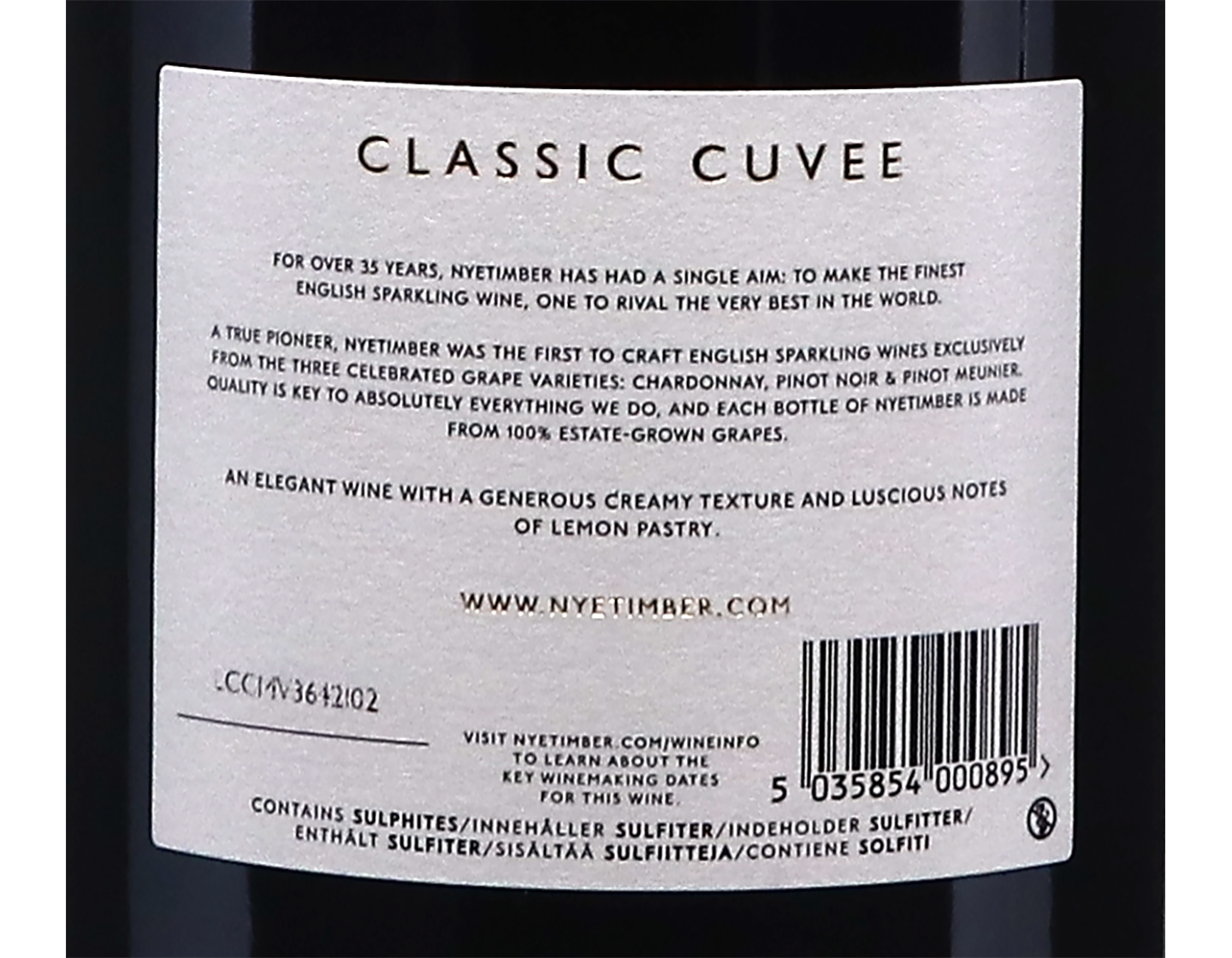 Magnum of Nyetimber Brut Classic Cuvee NV
