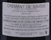 Cremant de Savoie Entre Amis Brut Zero Jean Francois Quenard view 3