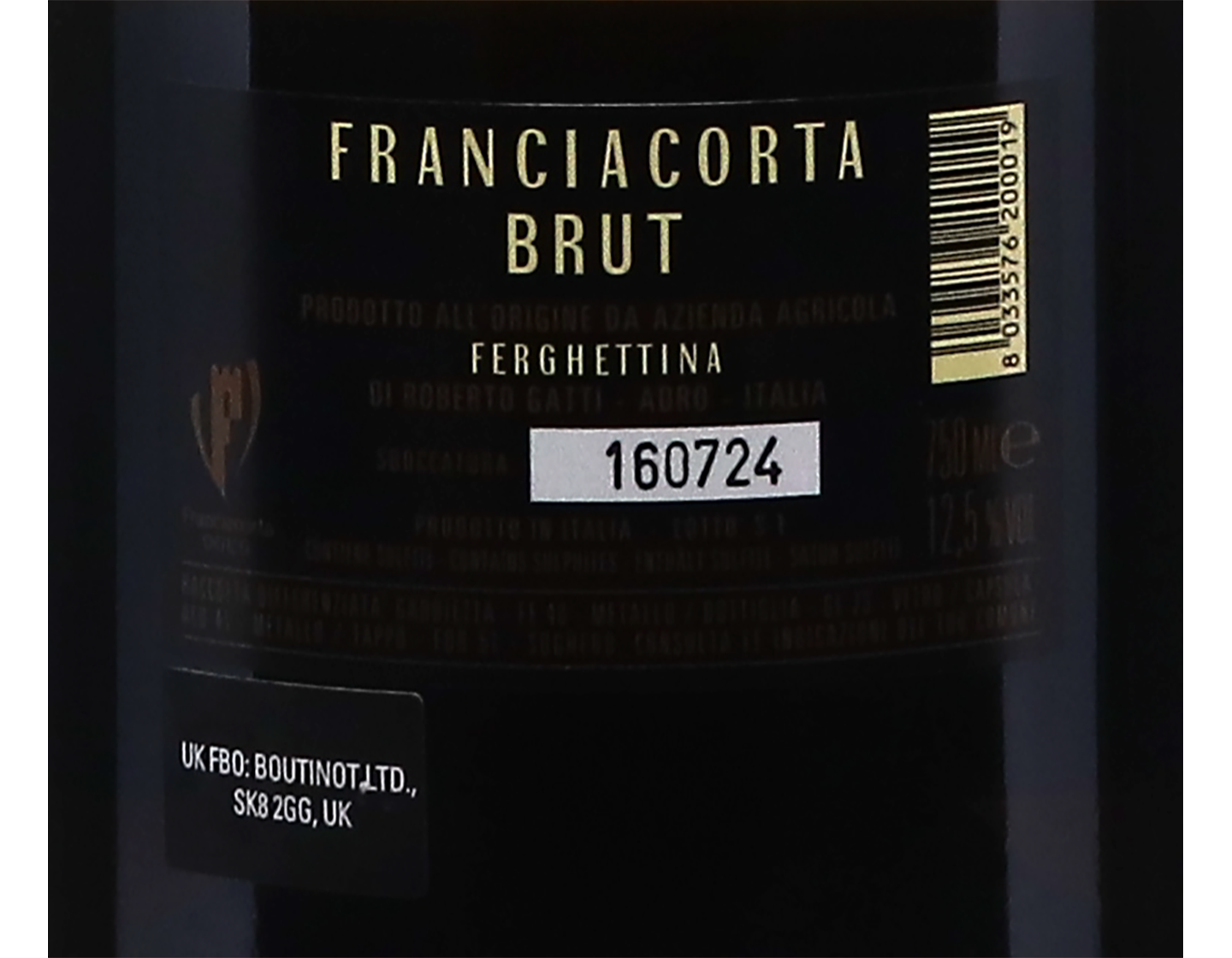 Franciacorta Mozzafiato Brut NV, Ferghettina