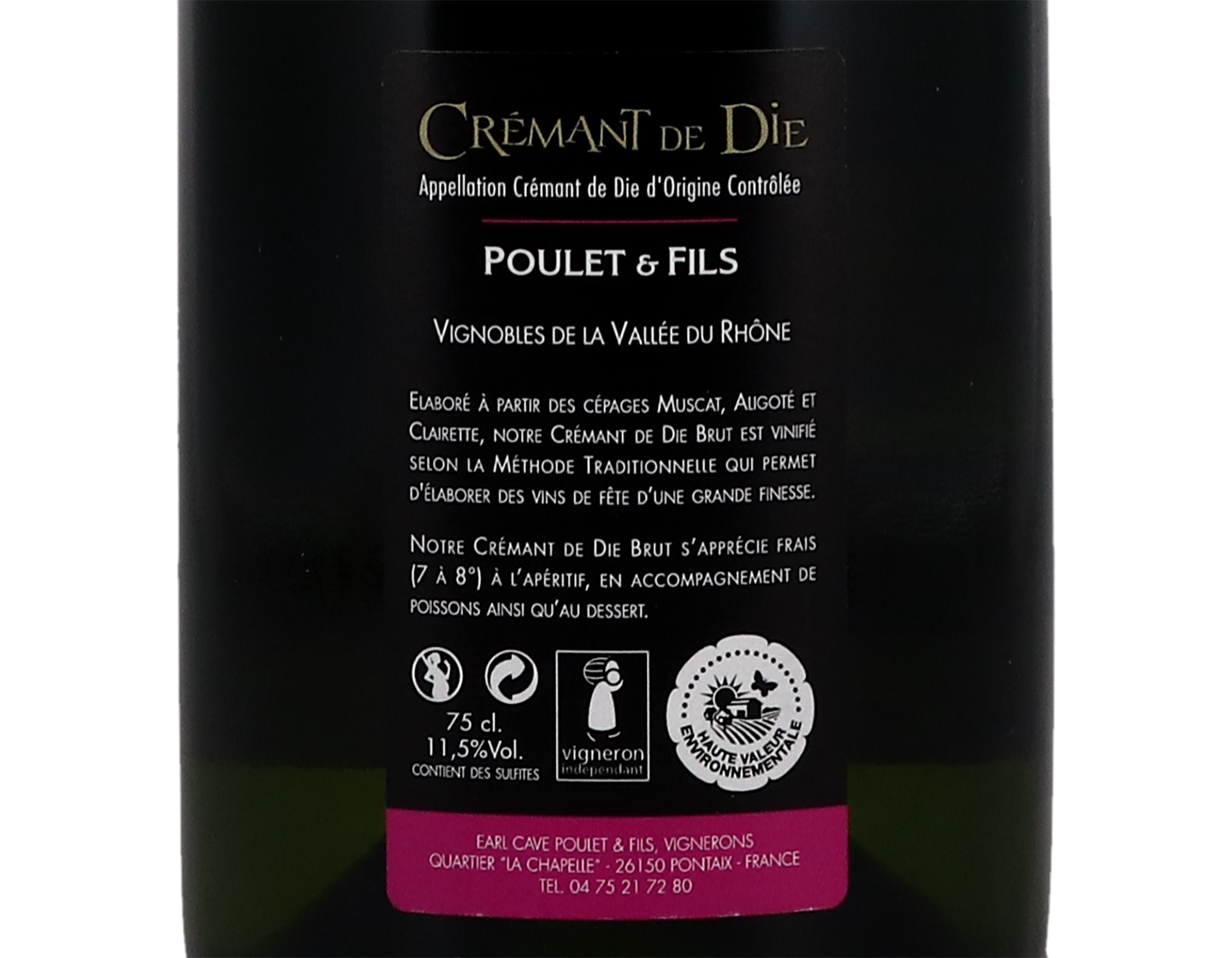 Cremant de Die Cave Poulet