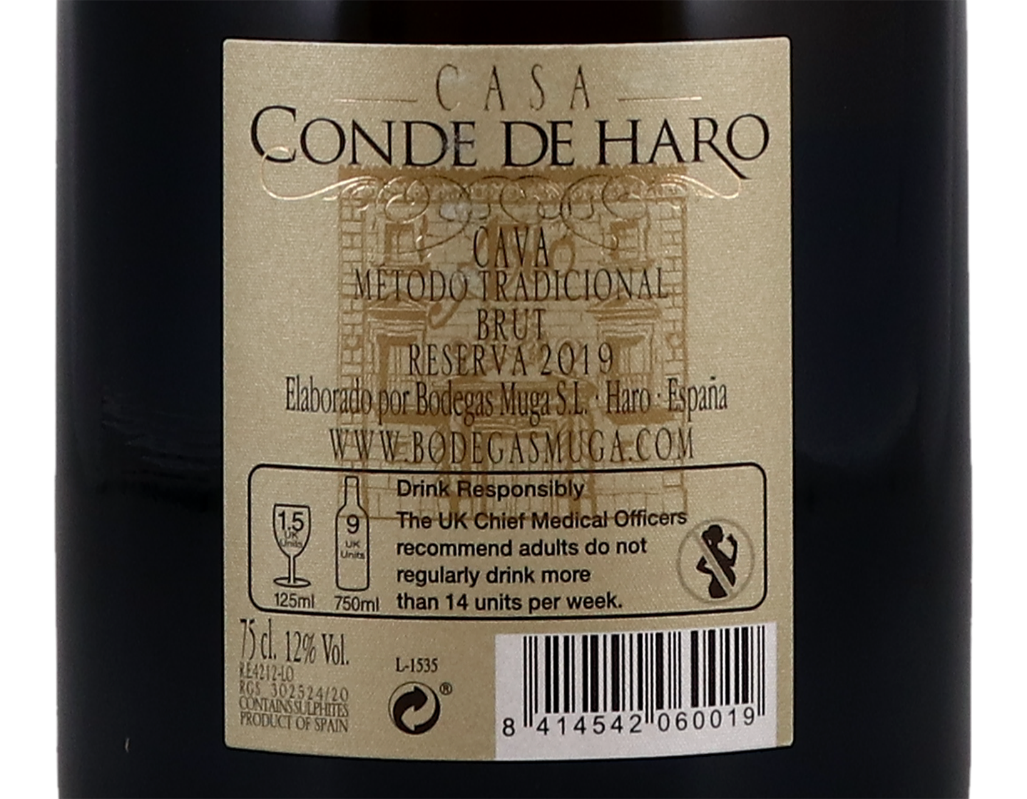 Cava Conde de Haro Brut 2019