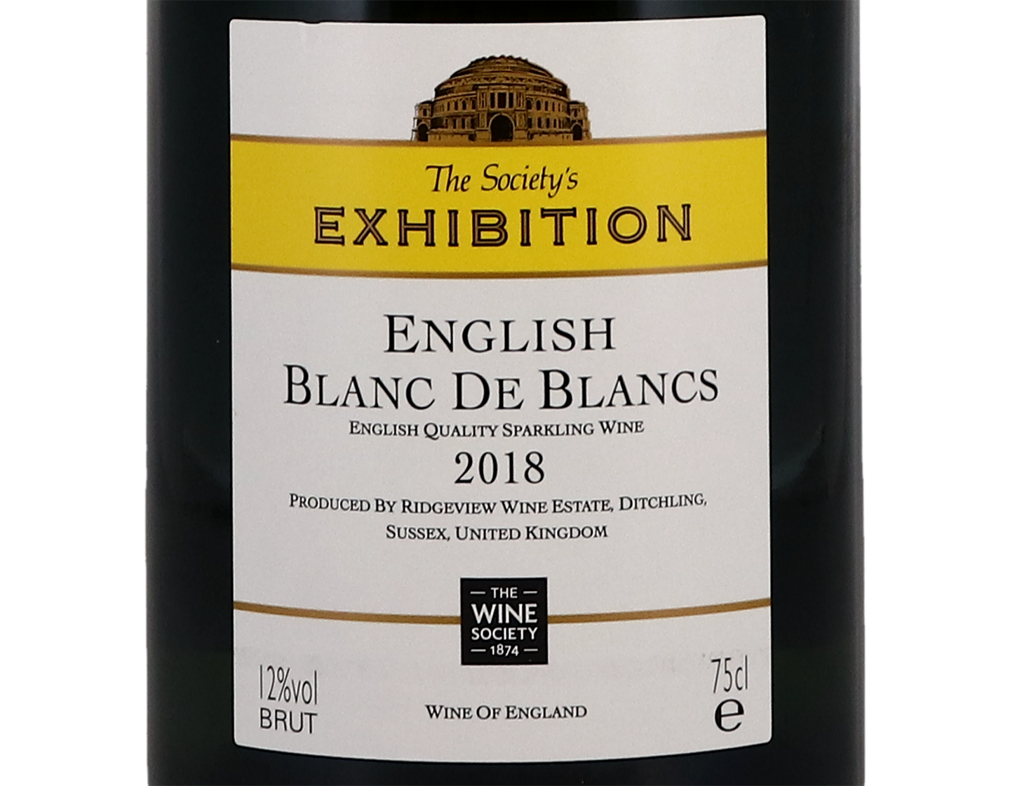 The Society's Exhibition English Blanc de Blancs 2018